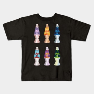 Lava Lamp Pattern | Hydro Sticker Pack | Best Gift Ideas Kids T-Shirt